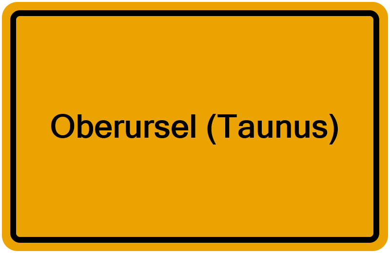 Handelsregister Oberursel (Taunus)
